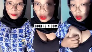 Hijabers SMA Toket Gede Banget Digoyang Brutal Sampe Basah