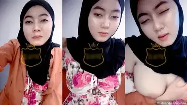 Nella Jilbab Binal Ngangkang Meki Tembem