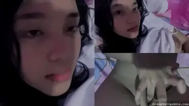 Pacar cewek nakal masturbasi kirim ke cowoknya
